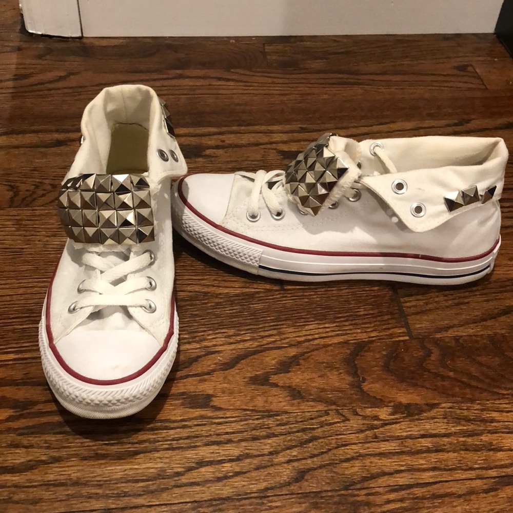 Studded converse